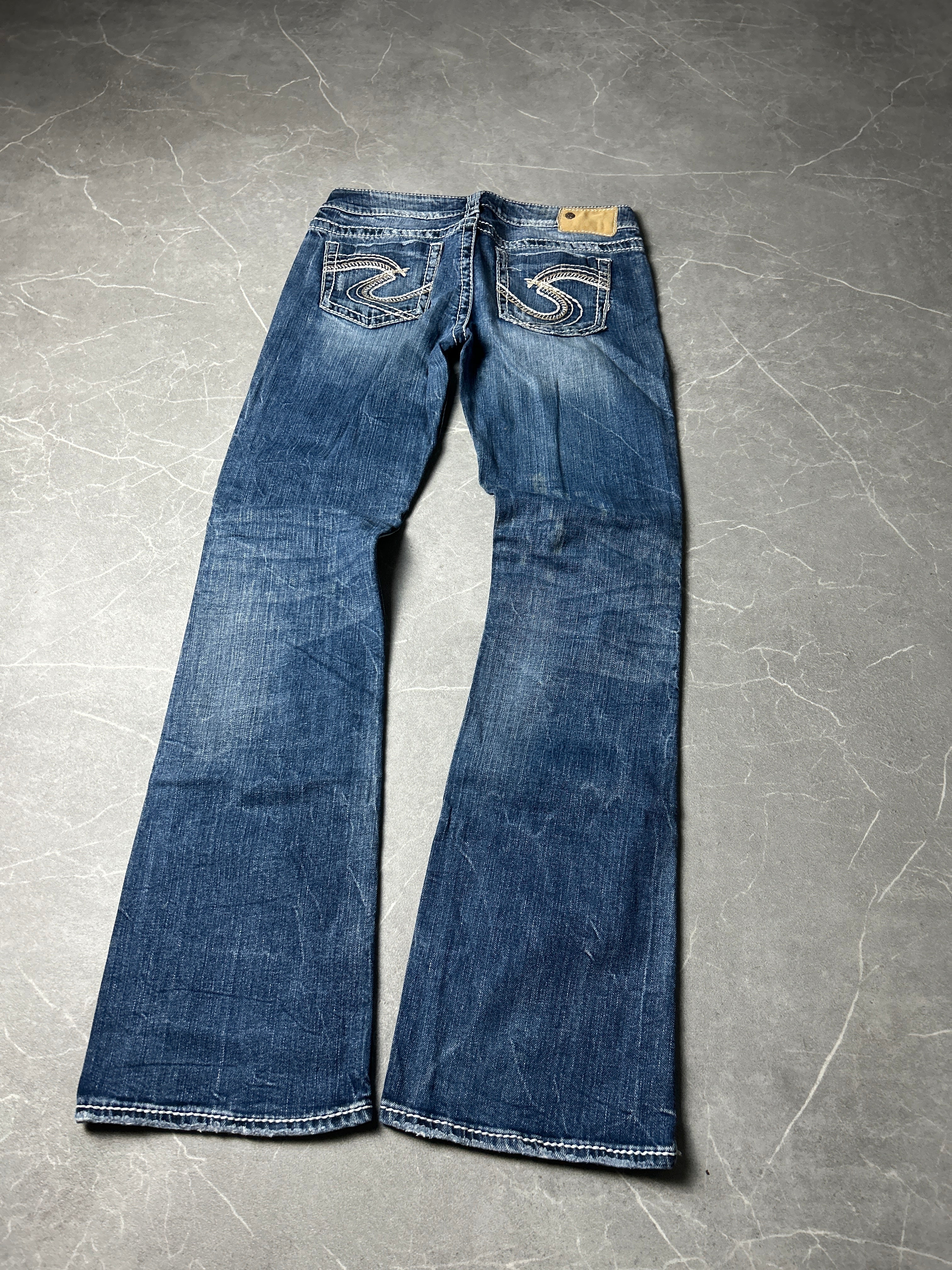 Silver Star Low Waist Jeans Gr. S