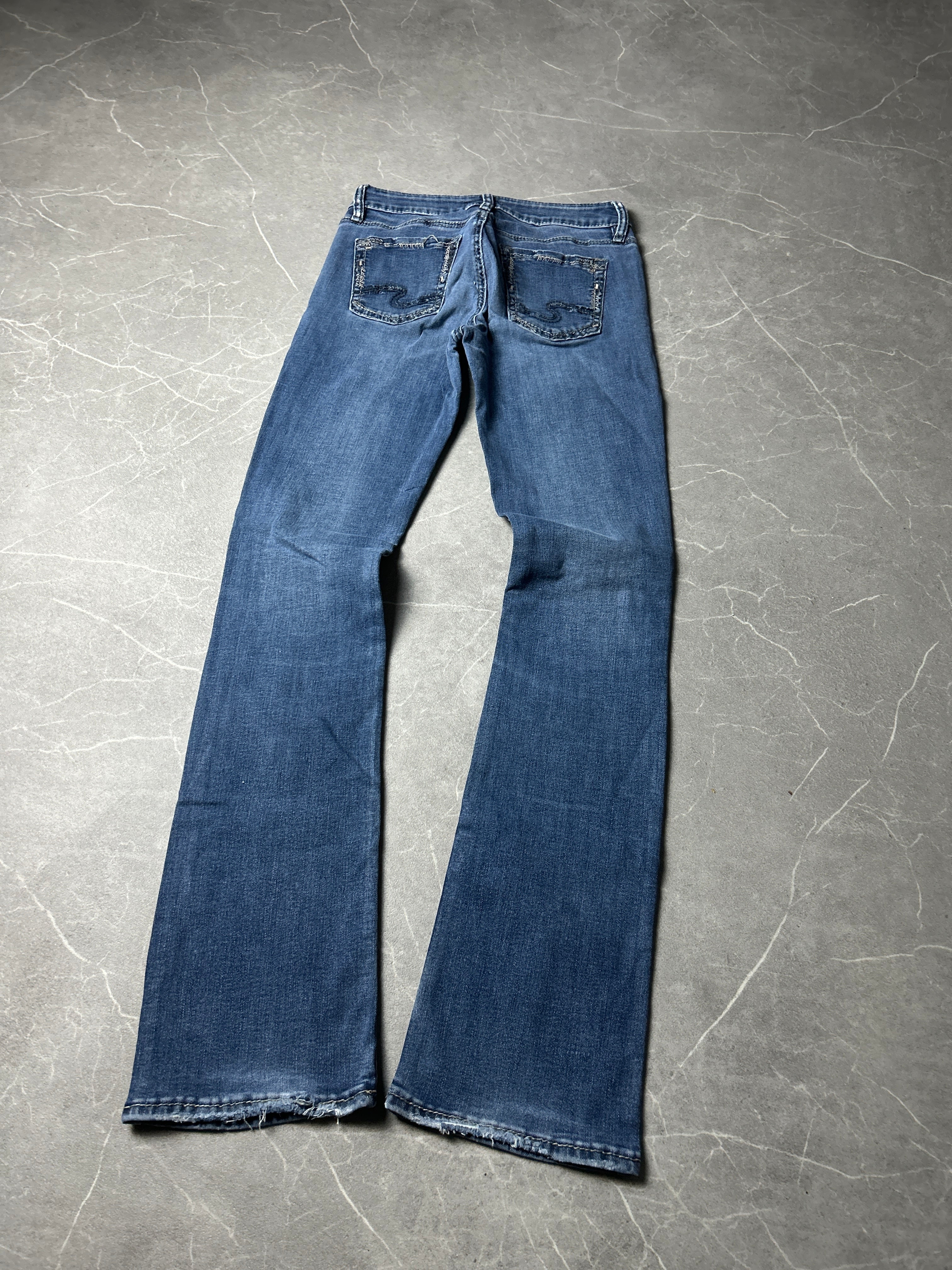 Silver Star Low Waist Jeans Gr. XXS