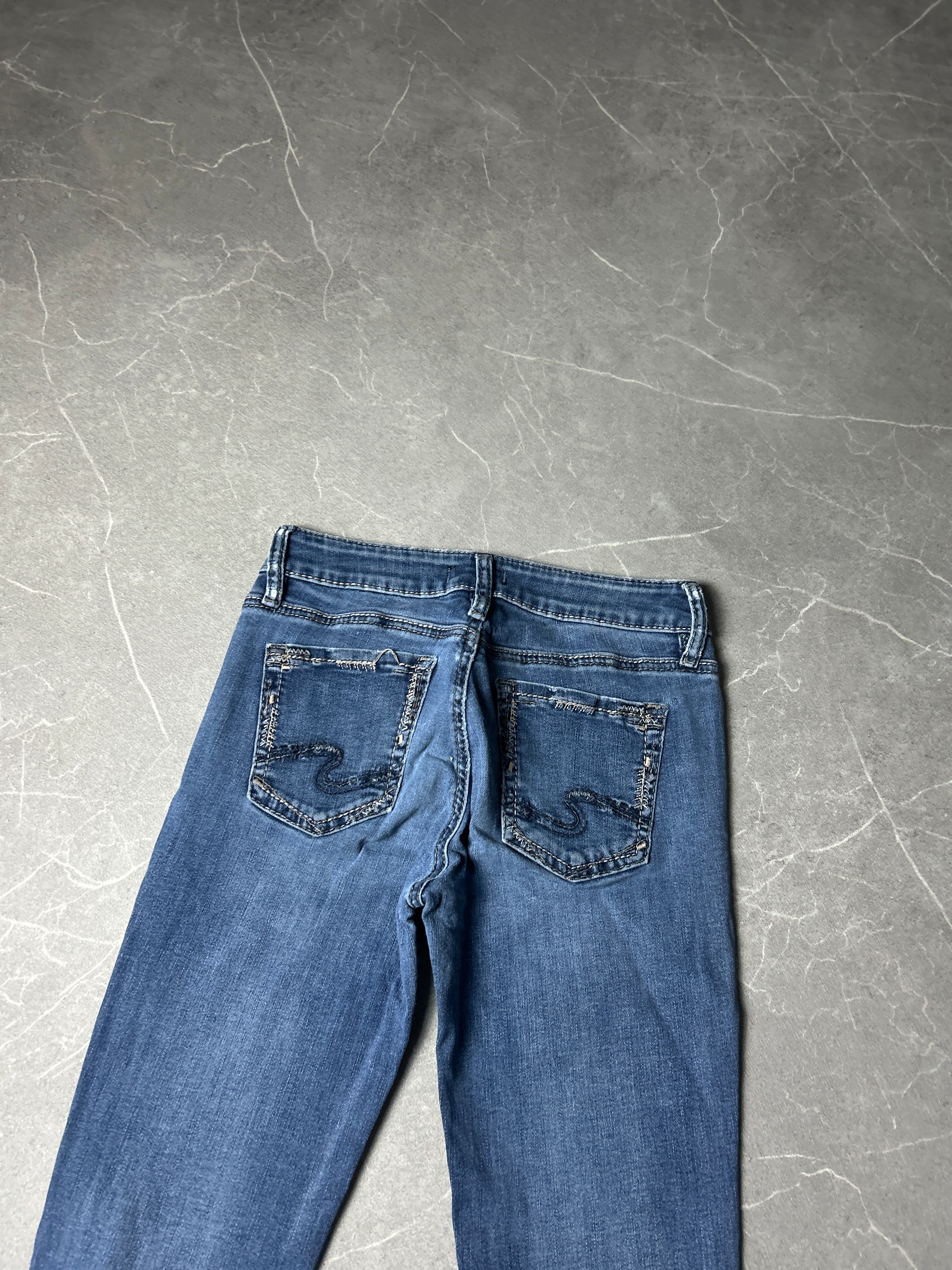 Silver Star Low Waist Jeans Gr. XXS