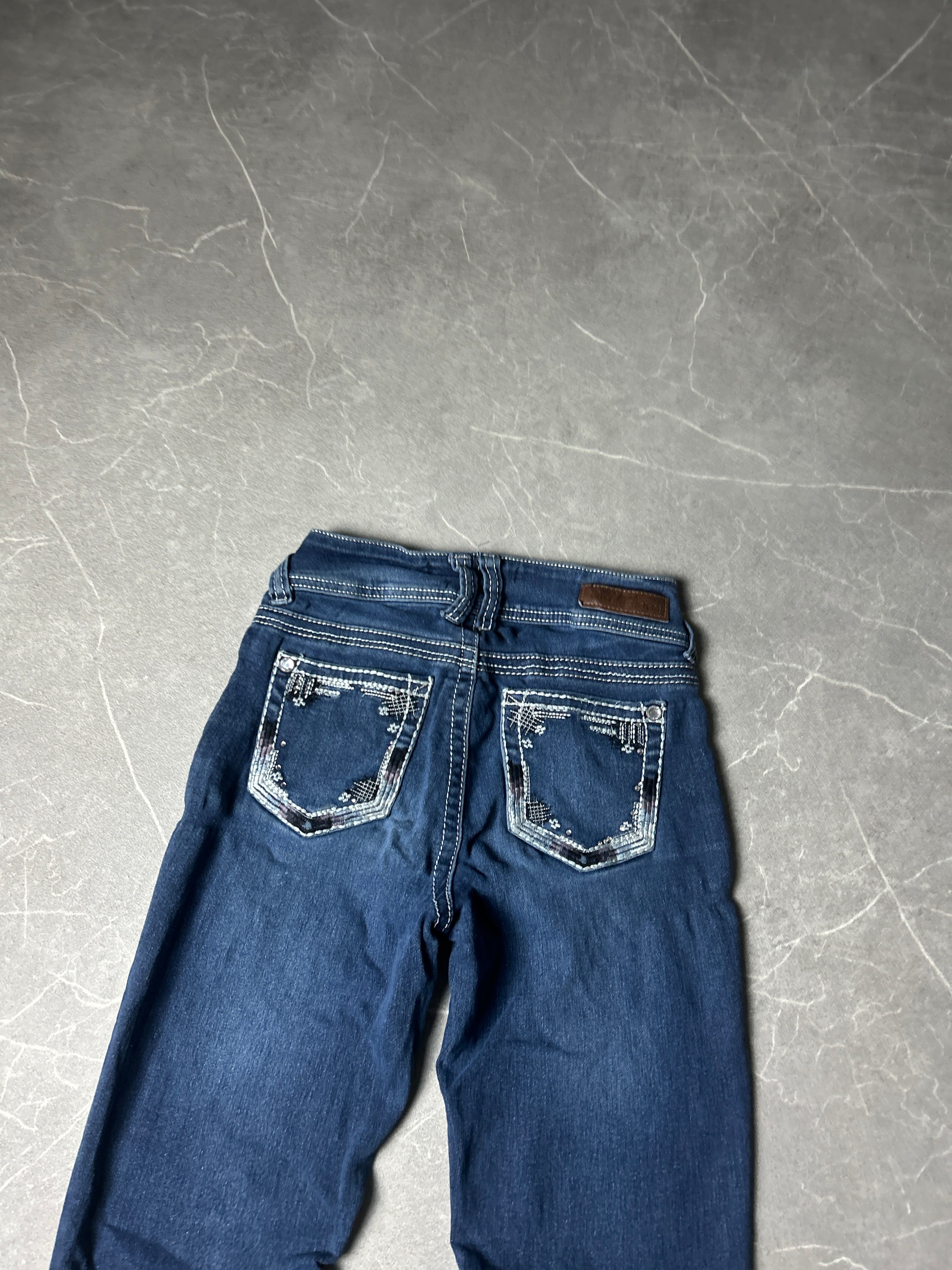 Vintage Low Waist Jeans Gr. XXS