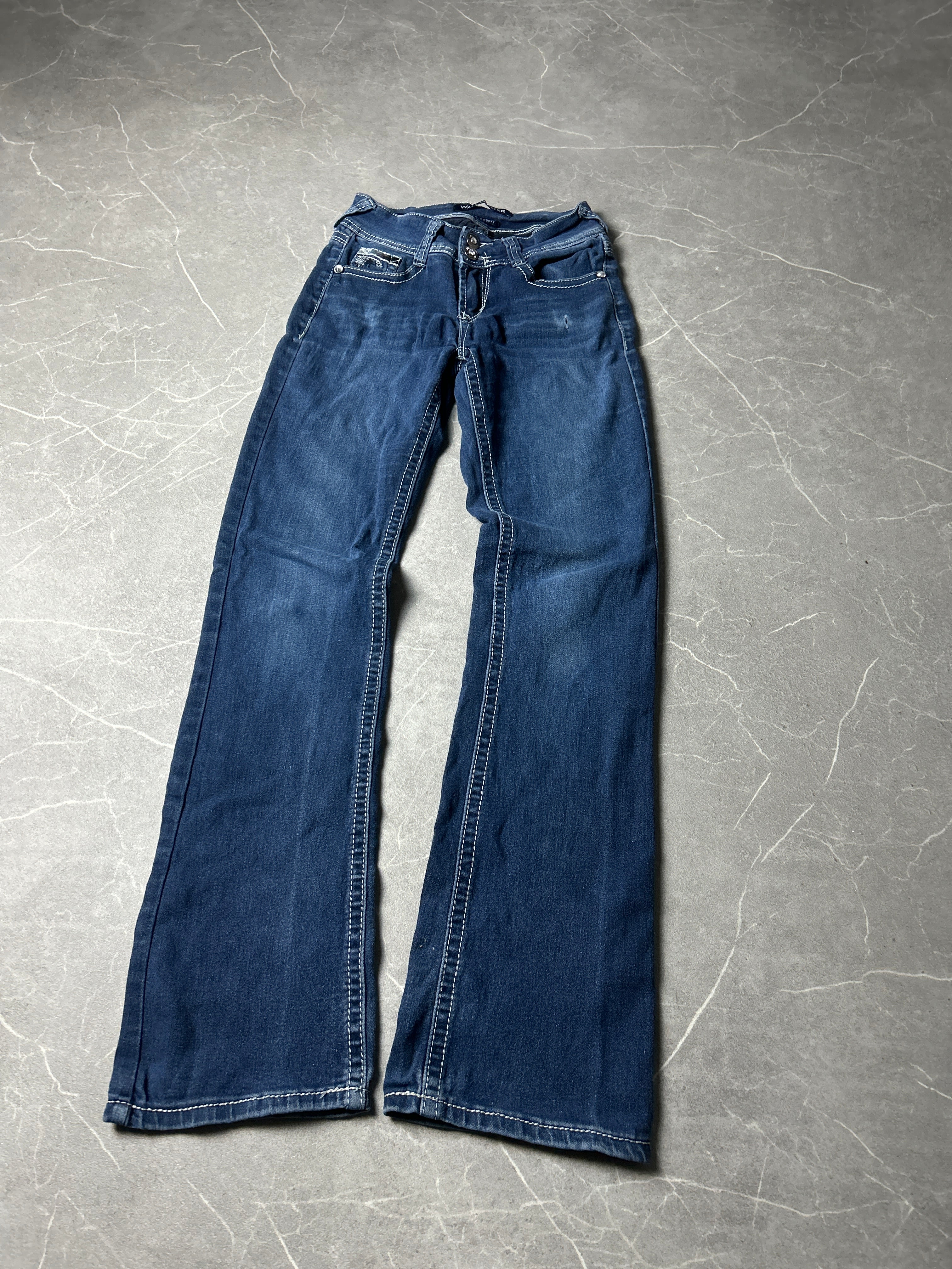 Vintage Low Waist Jeans Gr. XXS